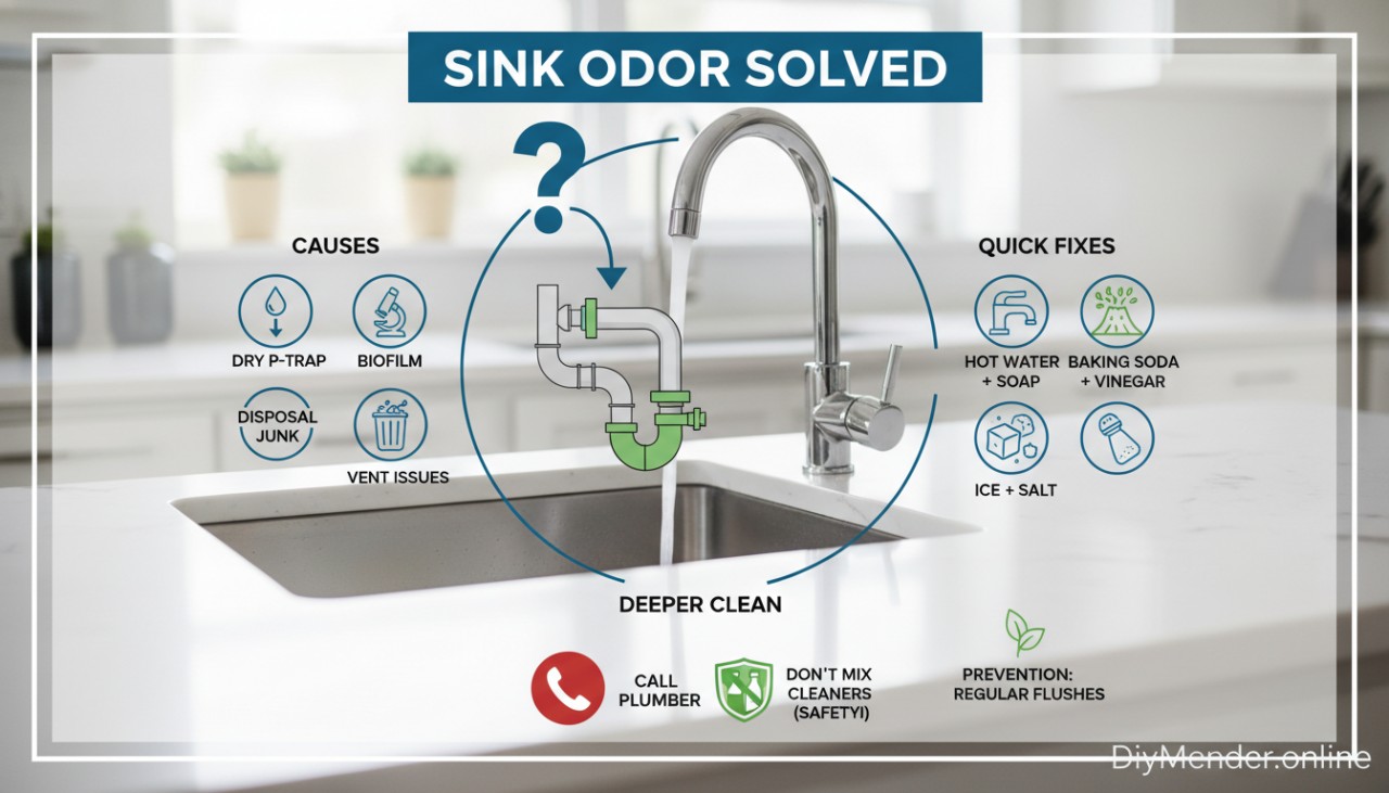 How to Get Rid of Bad Smell in Sink: Fast Fixes That Work