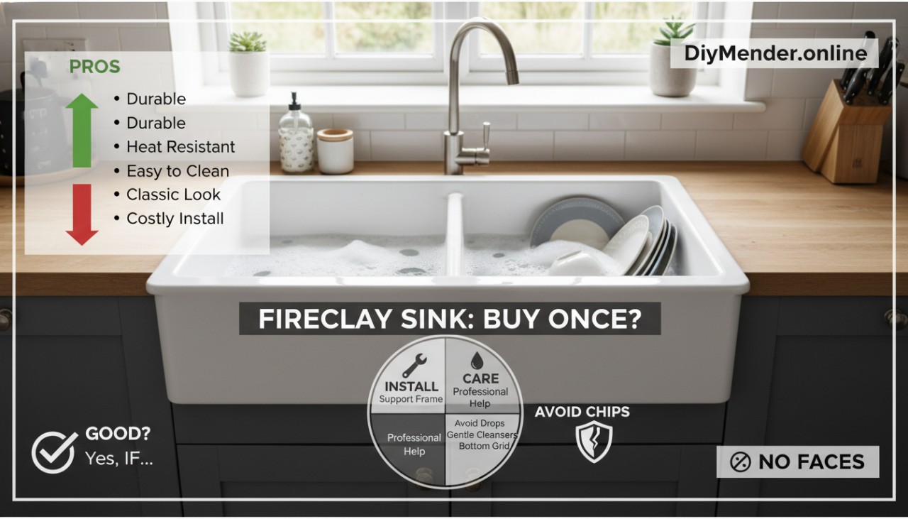 Is Fireclay a Good Sink Material? A Homeowner’s Verdict