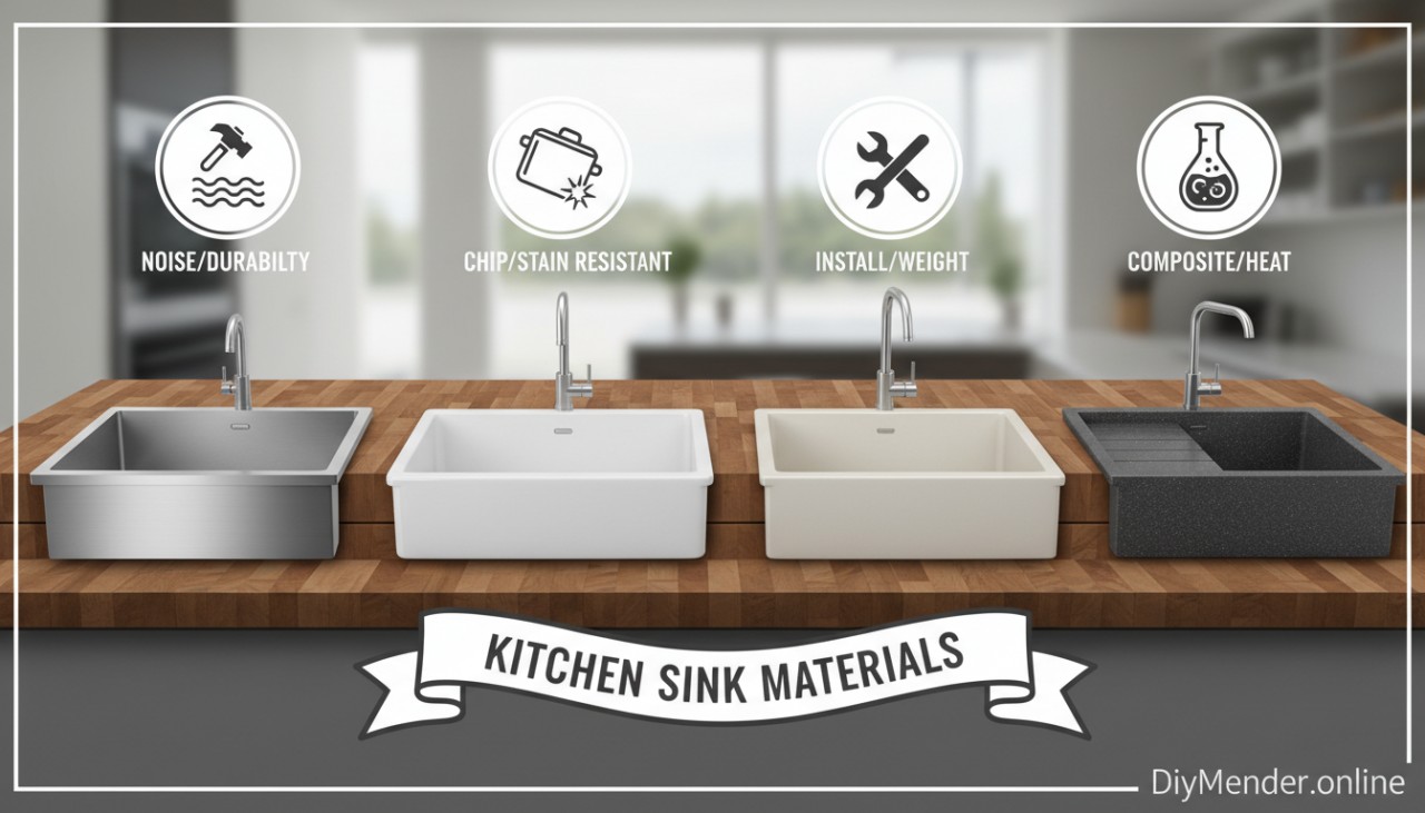 What Is a Kitchen Sink Made Of? A Hands-On Explanation