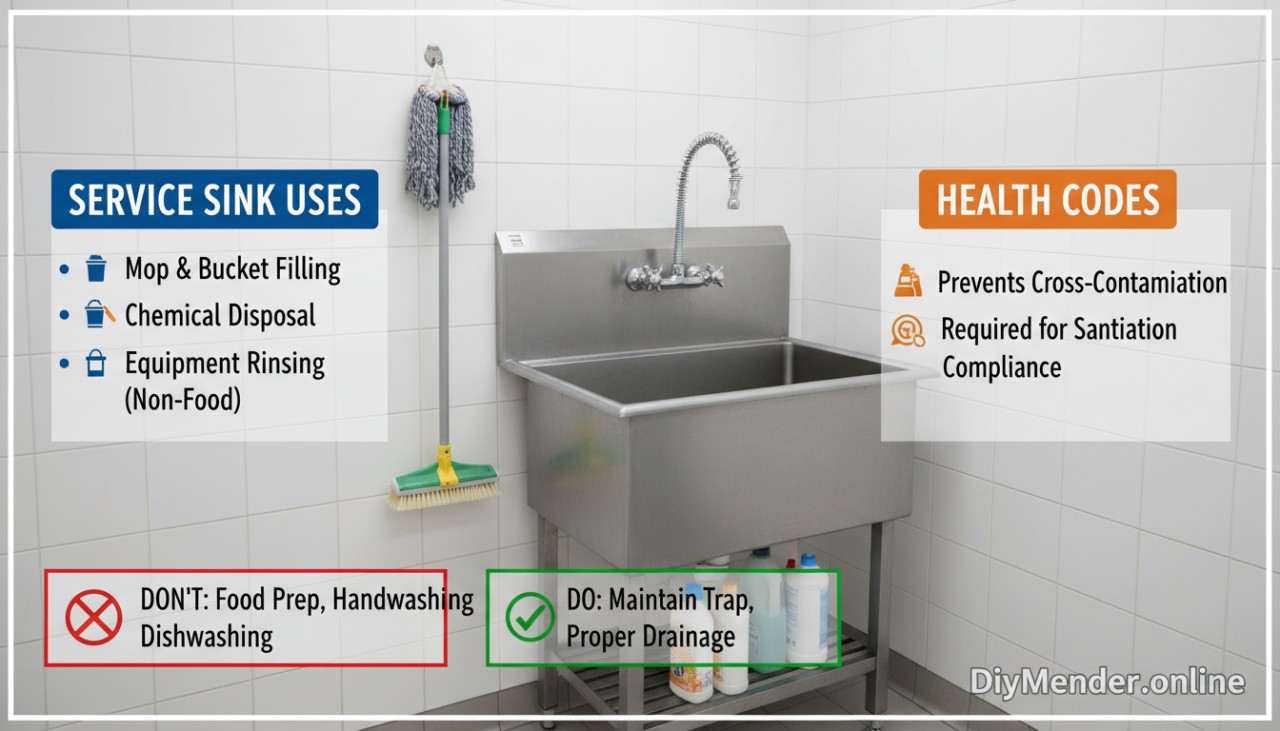 What Is a Service Sink Used For in a Restaurant (Pro Guide)