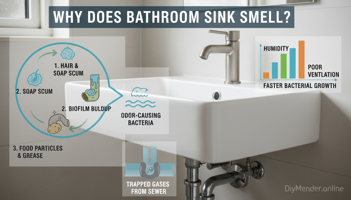 Why Does Bathroom Sink Smell? Causes & Solutions